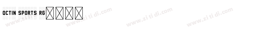 Qctin Sports Rg字体转换
